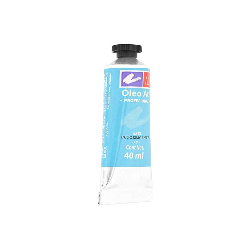 53271 - PINTURA PARA OLEO 40ML AZUL FLUORESCENTE