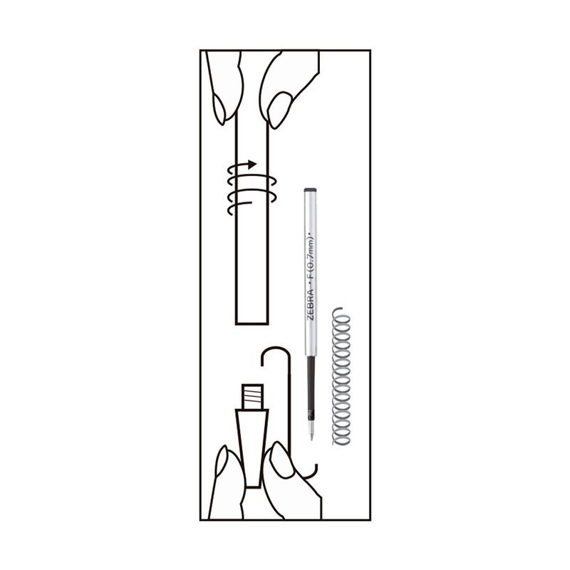 55139 - REPUESTO F-301 NEGRO BLT CON 2 PZAS