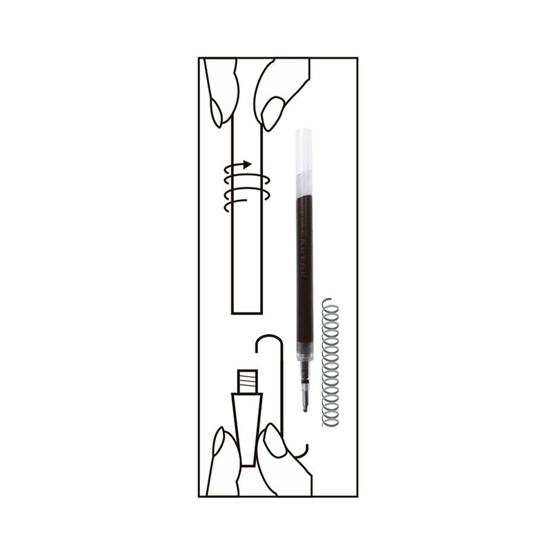 55133 - REPUESTO PARA BOLIGRAFO  SARASA GRAND JLV AZUL BLT CON 2