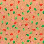 55149 - PAPEL KRAFT PARA ENVOLTURA NAVIDAD ROLLO C/2 DIPAK