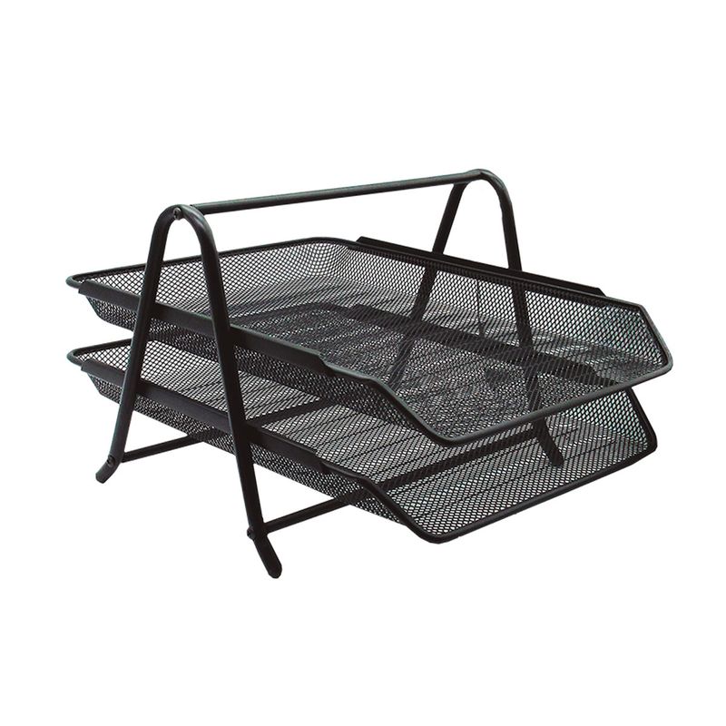 54900 - KIT DE CHAROLA OFICIO DE 2 NIVELES MALLA CON 3 ACCESORIOS