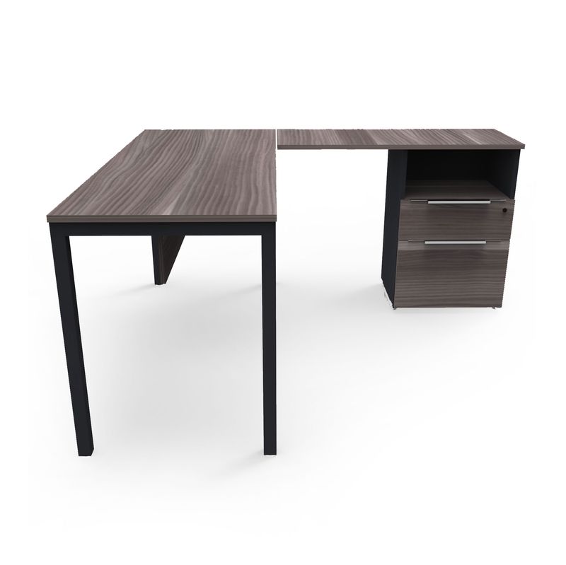 54965 - CONJUNTO EJECUTIVO TRAZZO DE 1 50 MT CENIZO CON ANTRACITA