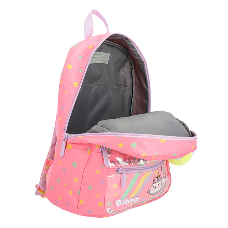 54048 - MOCHILA INFANTIL XTREM LOGAN PINK UNICORN
