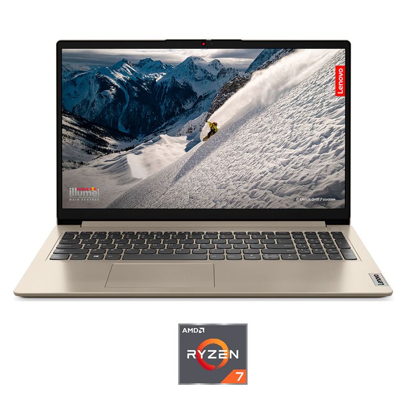 LAPTOP LENOVO IDEAPAD 1 15ALC7 156" FHD,  AMD RYZEN 7 5700U, 16GB RAM, 512GB SSD WIN11HOME