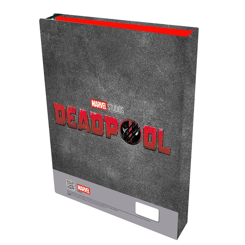 53694 - CARPETA CARTA 3ARG PASTA DURA DEADPOOL