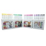 53303 - MARCADOR OVAL DOBLE PUNTA CON 48PZAS PASCUA