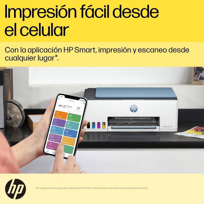 MULTIFUNCIONAL HP SMART TANK 585 TINTA CONTINUA COLOR WIFI