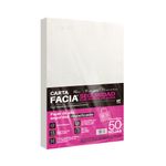 55065 - PAPEL SEGURIDAD CARTA BLANCO C/50 PZAS