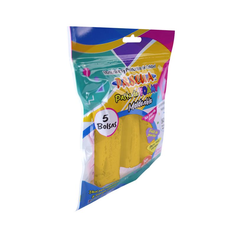 55154 - FOAMY MOLDEABLE AMARILLO CLARO MACARRON 50GRS PASCUA