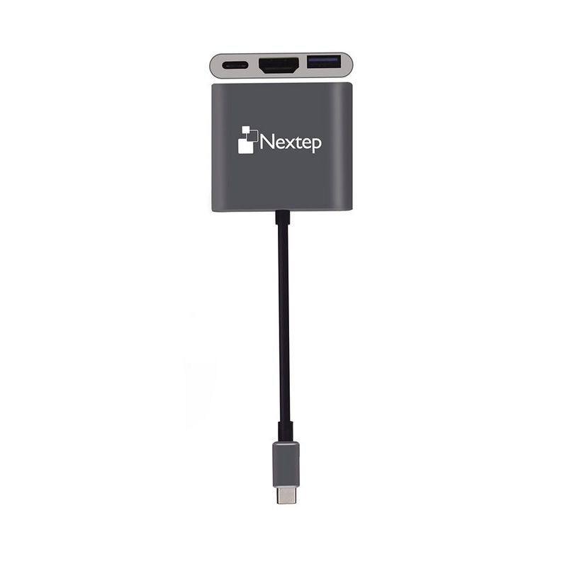 49609 - HUB NEXTEP USB-C 3 EN 1 USB 3 0/HDMI 4K