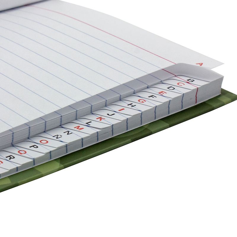 LIBRETA POCKET 96H RAYAS C/INDICE PD