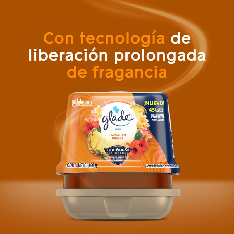 54802 - AROMATIZANTE GLADE EN GEL HAWAIIAN BREEZE 180GRS