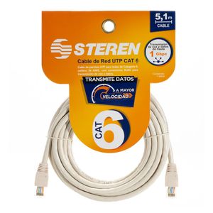 Cable De Red Utp Steren Ethernet Cat6 Rj45 5.1M 368-514