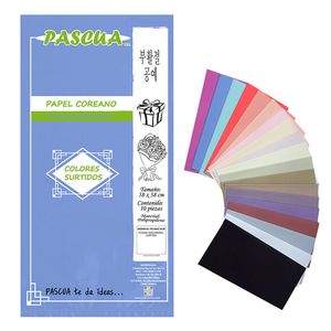 Papel Coreano Macaroon Surtido C/10 Pascua Pk-Mac-Sur
