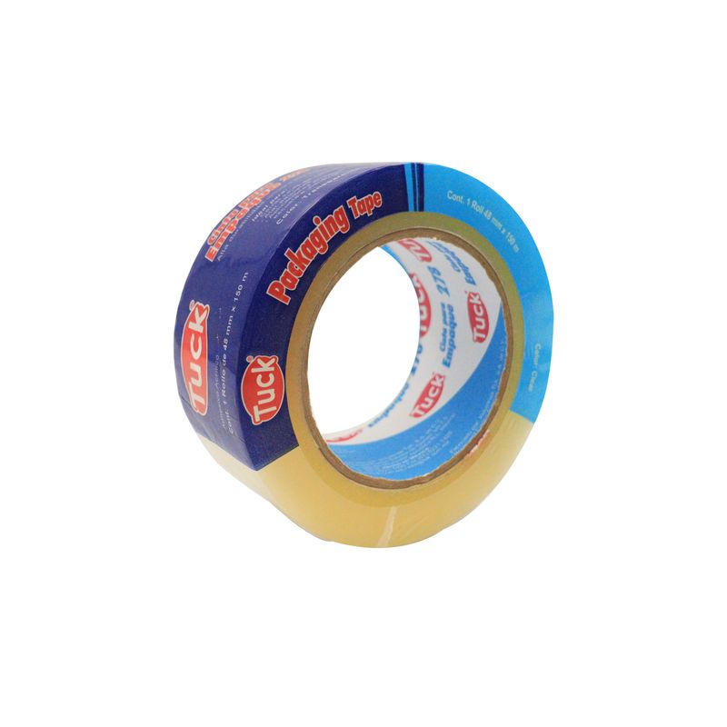 54898 - CINTA EMPAQUE ACRILICA TRANSP 48X150MTS TUK
