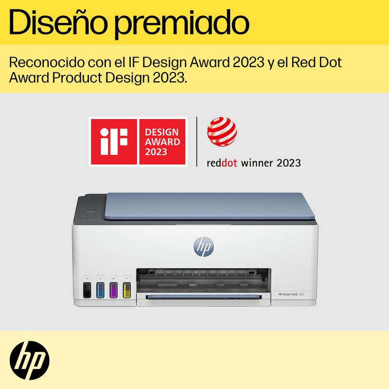 54948 - MULTIFUNCIONAL HP SMART TANK 525 TINTA CONTINUA COLOR USB