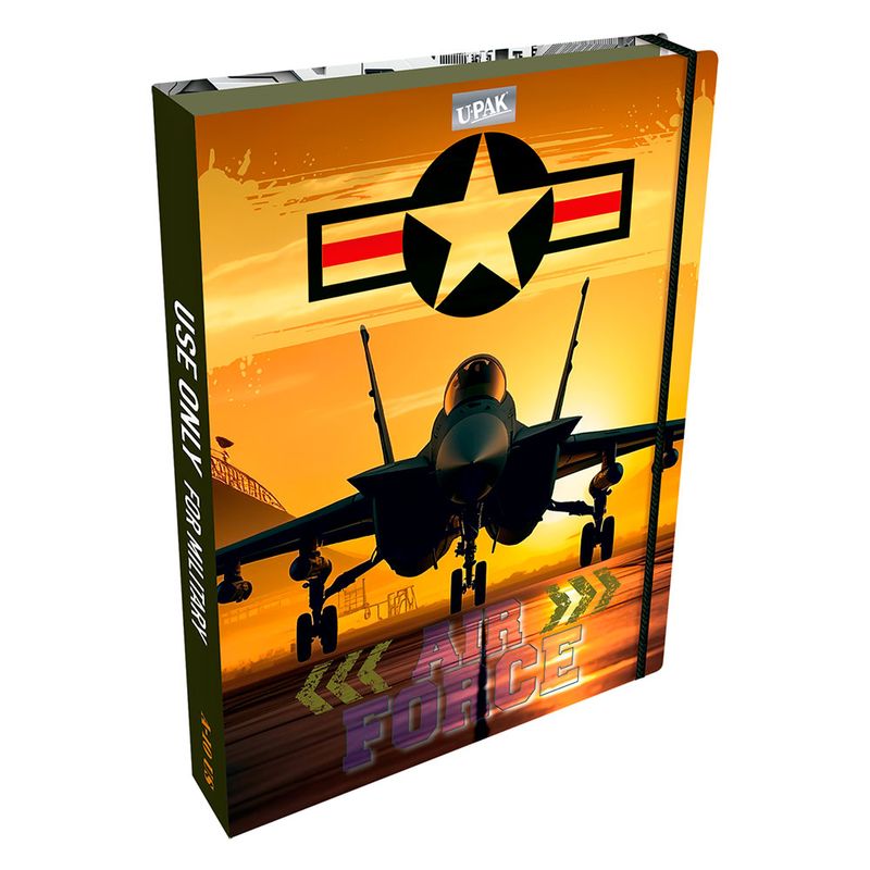 53691 - CARPETA CARTA 3ARG PASTA DURA BASE MILITAR