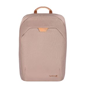 Mochila Para Laptop 15.6” Techzone, Ecologica Rpet Camel Tzlbp56W-C