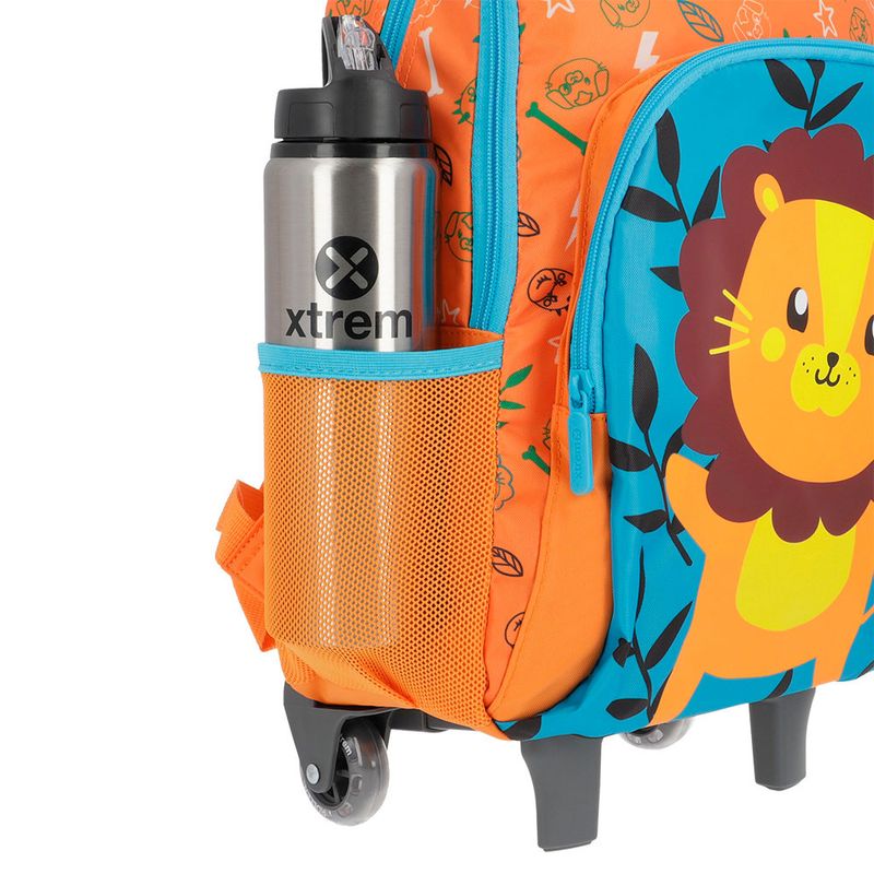 54000 - MOCHILA CON RUEDAS KINDER XTREME ORANGE LION