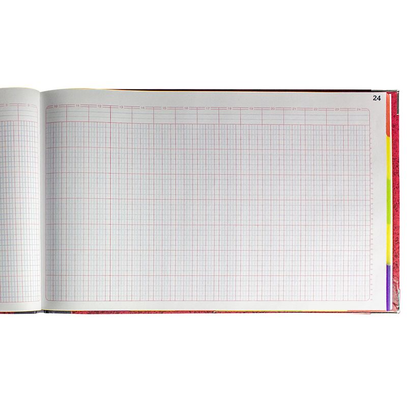 LIBRO FLORETE TABULAR 24 COLUMNAS 96HJS F/ITALIANA