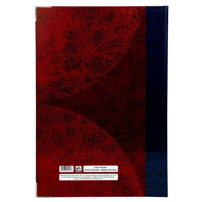 53071 - LIBRO FLORETE BALANCE 96HJS FORMA FRANCESA