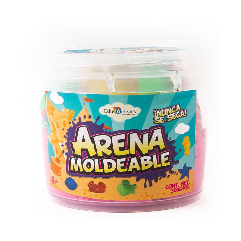 54703 - JUEGO DE ARENA PARA MOLDEAR 300GRS