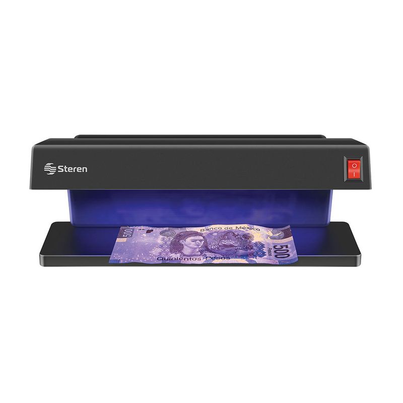 DETECTOR DE BILLETES FALSOS STEREN LAMPARA ULTRAVIOLETA