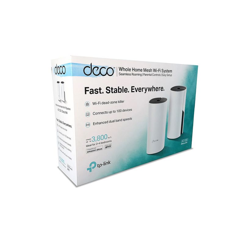 55114 - ROUTER TP LINK WI-FI MESH PAQUETE CON 2 COLOR BLANCO