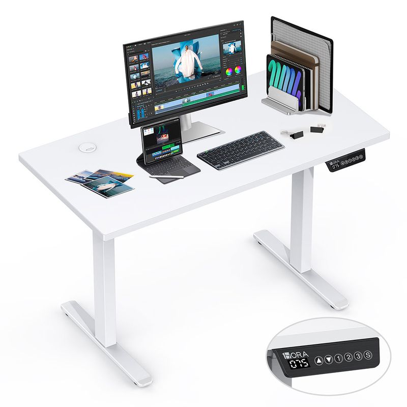 MESA PARA LAPTOP AJUSTABLE ELECTRICA 1HORA ESCRITORIO ERGONOMICO