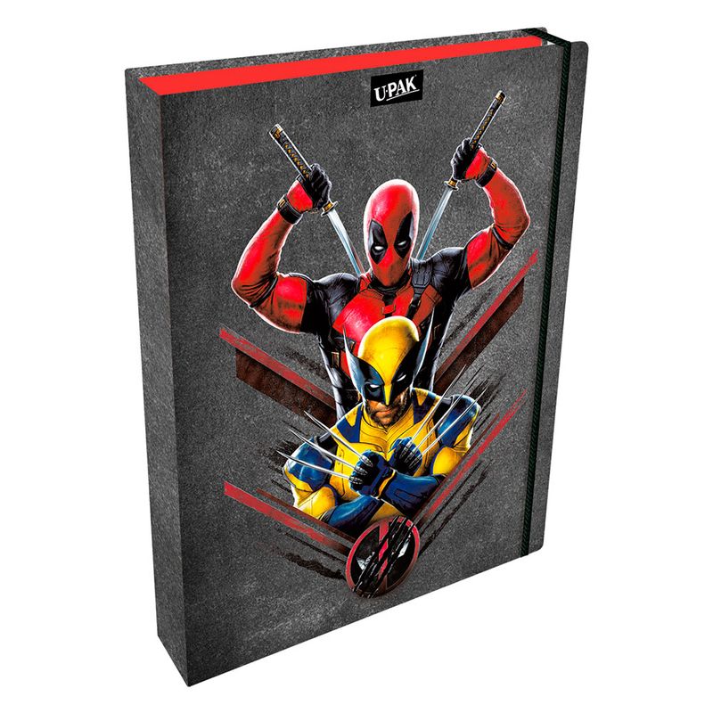 52636 - CARPETA CARTA 3ARG PASTA DURA DEADPOOL