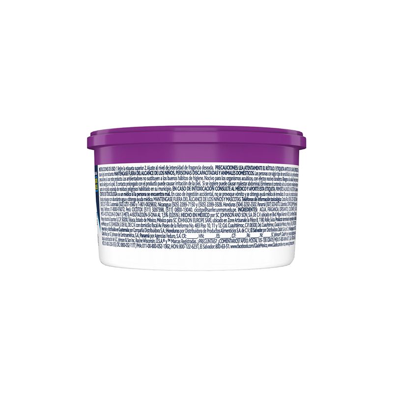 AROMATIZANTE GLADE MINI GEL CAMPOS DE LAVANDA 70GRS