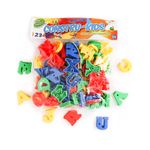 54732 - JUEGO DIDACTICO CONSTRU-KIDS LETRAS C/105 COLORES SURTIDOS