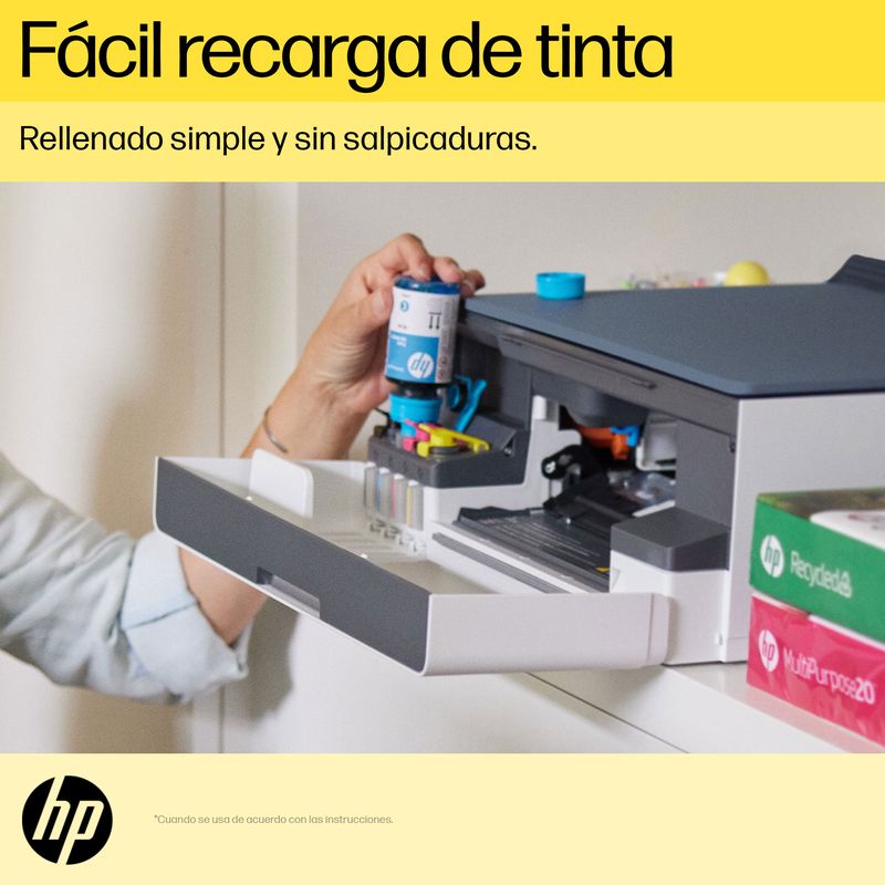 54956 - MULTIFUNCIONAL HP SMART TANK 525 TINTA CONTINUA COLOR USB