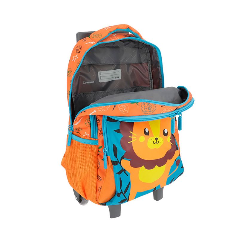 53998 - MOCHILA CON RUEDAS KINDER XTREME ORANGE LION