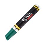52544 - MARCADOR PERMANENTE GRUESO VERDE SIGNAL MEGA