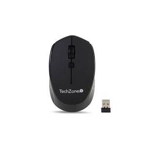 Mouse Inalambrico Techzone Ambidiestro Win/Mac 1600Dpi Tz19Mou01-Ina