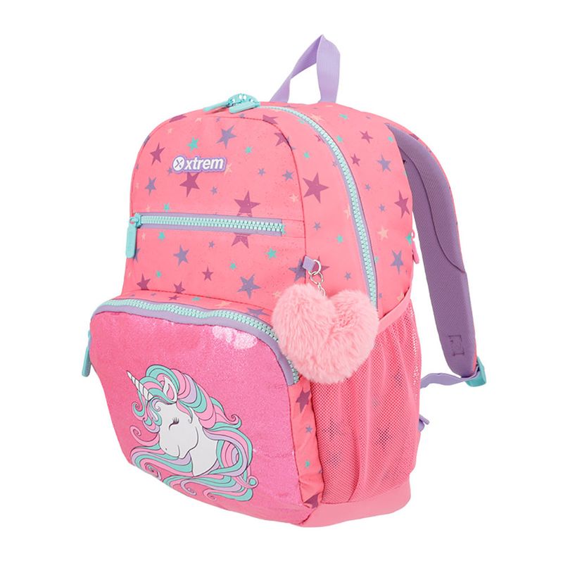 54034 - MOCHILA INFANTIL XTREM BOLT PINK UNICORN