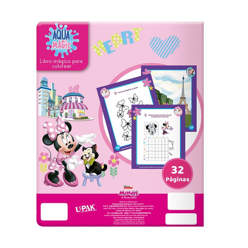 53700 - LIBRO COLOREAR AQUA MAGIC MINNIE