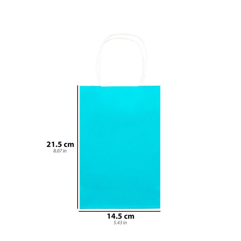 53583 - BOLSA REGALO CHICA AZUL C/ASA