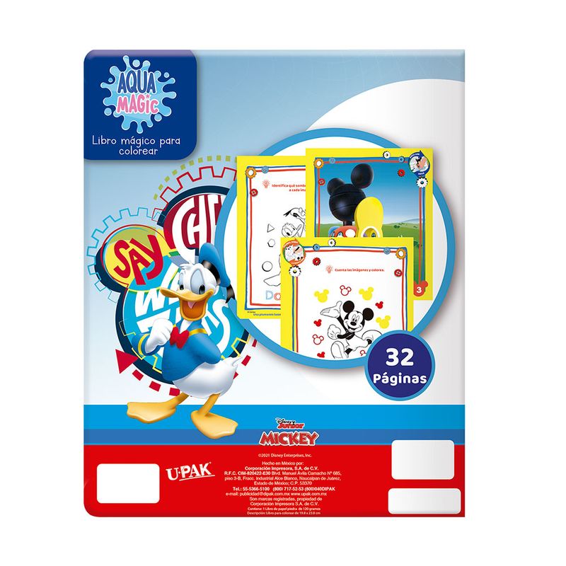53701 - LIBRO COLOREAR AQUA MAGIC MICKEY