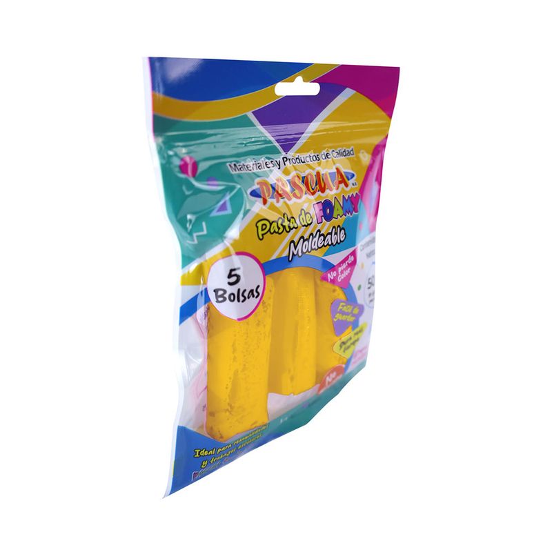53325 - FOAMY MOLDEABLE AMARILLO CANARIO 50GRS PASCUA