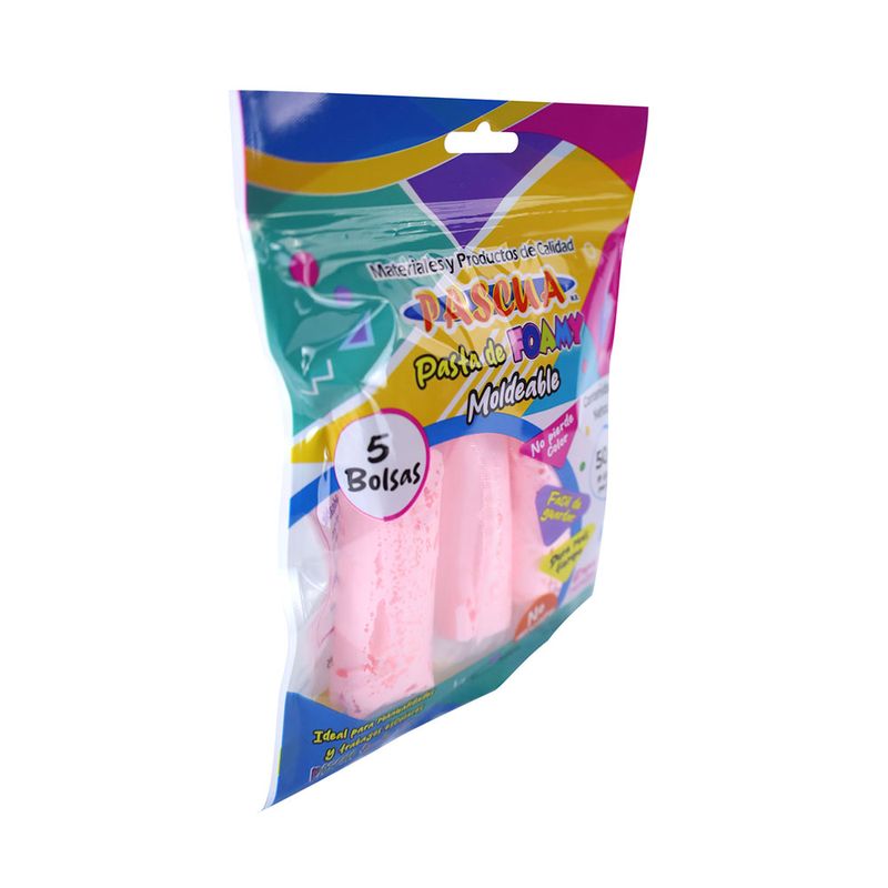 53326 - FOAMY MOLDEABLE ROSA PASTEL 50GRS PASCUA
