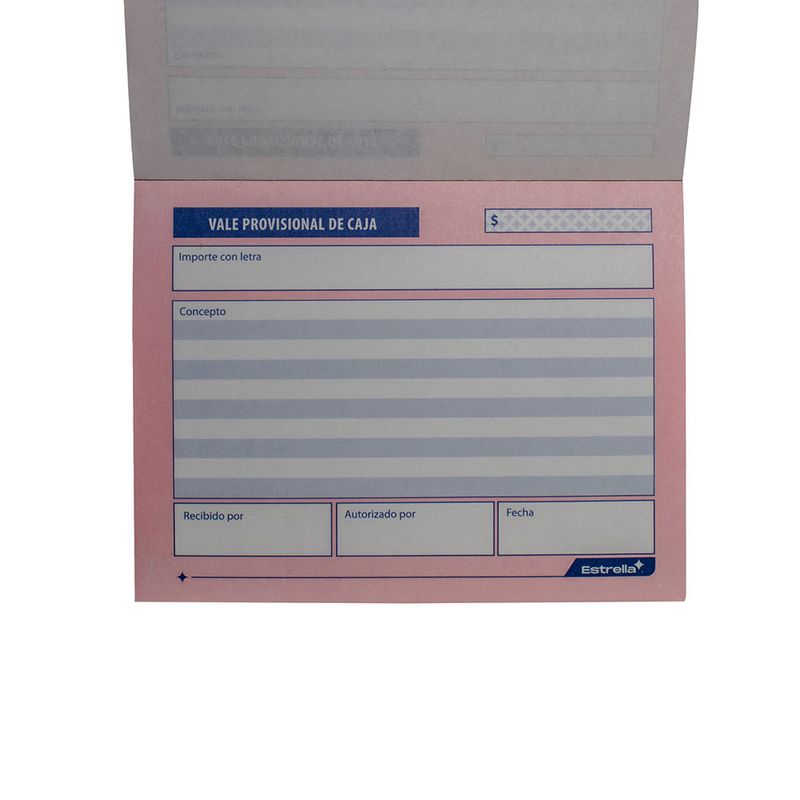 53140 - BLOCK VALE PROV CAJA 1/4CTA C/50HJS