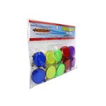 53333 - BROCHE RETRACTIL (YOYO) PARA GAFETE COLORES SURTIDOS 10PZAS
