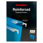 52932 - FOLDER COLGANTE CARTA AZUL CON 25PZAS REFORZADO