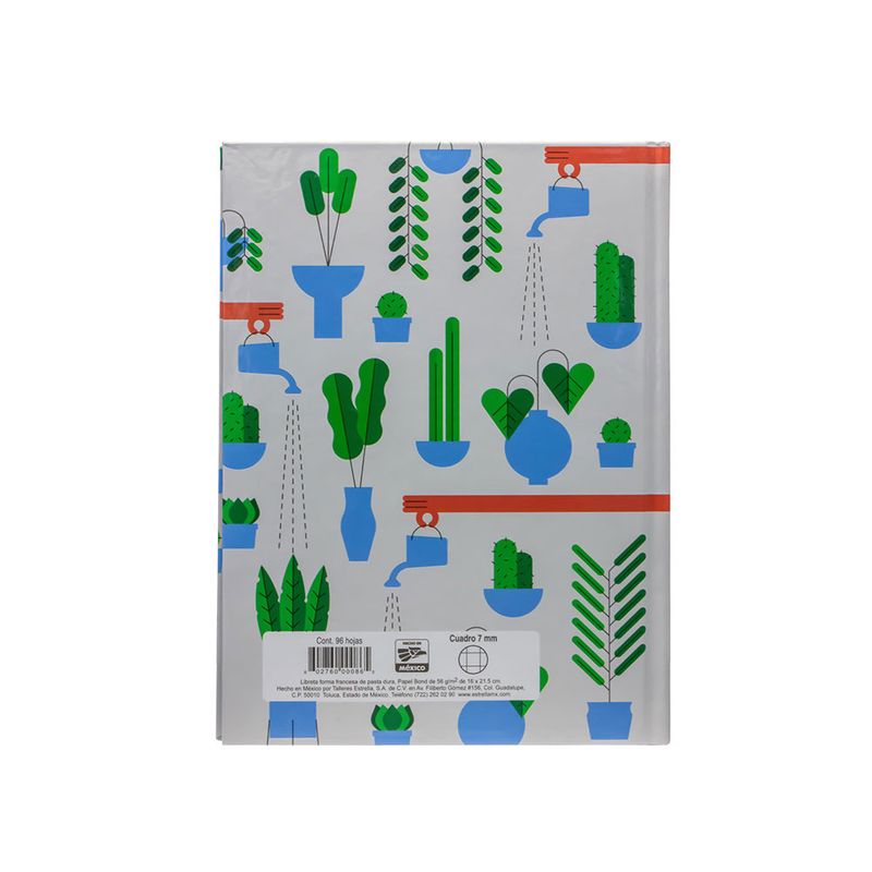 53122 - CUADERNO FRANCES PD 96H C-7 PEGADO (2M)