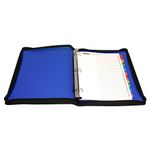 52976 - CARPETA PLASTICA CARTA CON CIERRE ASA COLORES