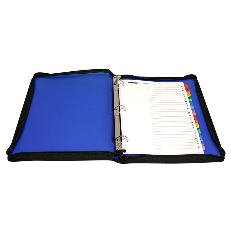 52976 - CARPETA PLASTICA CARTA CON CIERRE ASA COLORES