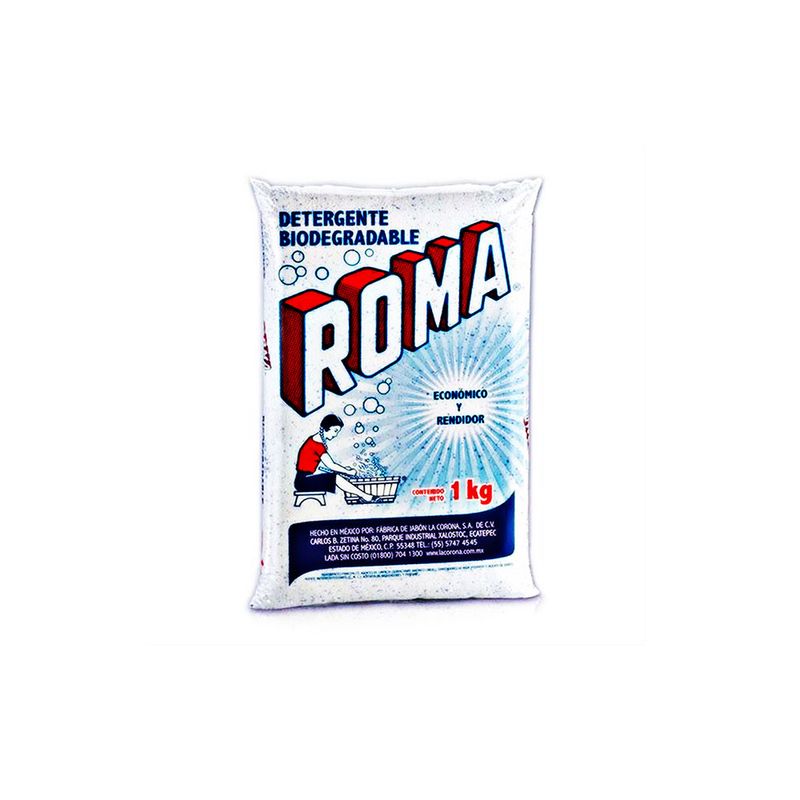 52593 - DETERGENTE BIODEGRADABLE EN POLVO ROMA 1KG
