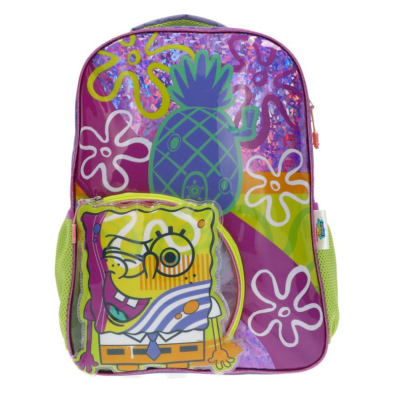 52995 - MOCHILA PRIMARIA BOB ESPONJA